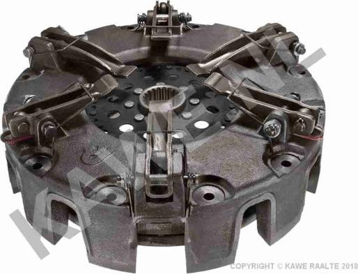 Kawe 8177 - Clutch cover (280mm) fits: SAME 100 II, 75 II, 85 II, 90 II, V 70 C, V 70 N, V 80 L, V 80 M, V 80 N autosila-amz.com