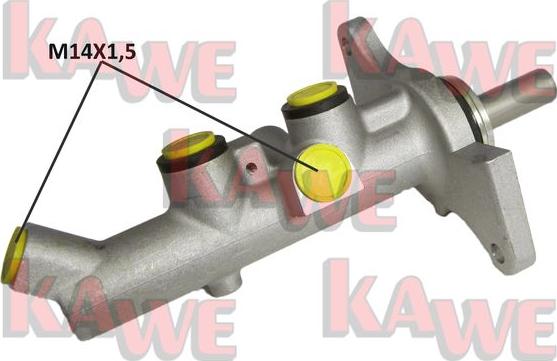 Kawe B1486 - Главный тормозной цилиндр autosila-amz.com