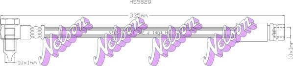 Kawe H5582Q - Тормозной шланг autosila-amz.com