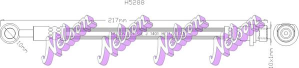 Kawe H5288 - Тормозной шланг autosila-amz.com