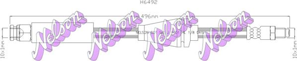 Kawe H6492 - Тормозной шланг autosila-amz.com