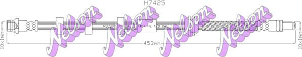 Kawe H7425 - Тормозной шланг autosila-amz.com