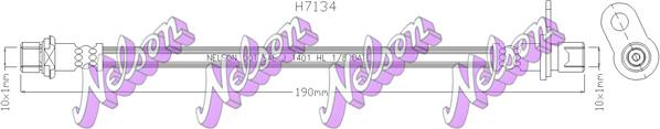 Kawe H7134 - Тормозной шланг autosila-amz.com