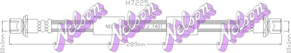 Kawe H7225 - Тормозной шланг autosila-amz.com