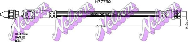 Kawe H7775Q - Тормозной шланг autosila-amz.com