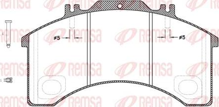 Kawe JCA497.30 - Тормозные колодки, дисковые, комплект autosila-amz.com