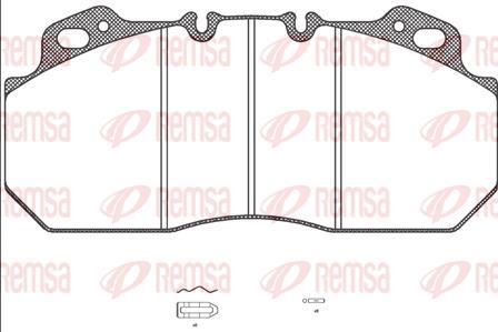 Kawe JCA622.00 - Тормозные колодки, дисковые, комплект autosila-amz.com