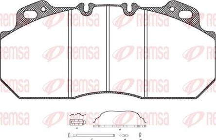 Kawe JCA622.30 - Тормозные колодки, дисковые, комплект autosila-amz.com