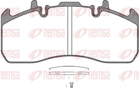 Kawe JCA1317.00 - Тормозные колодки, дисковые, комплект autosila-amz.com