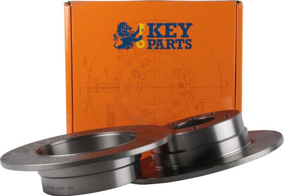 Key Parts KBD4465 - Тормозной диск autosila-amz.com