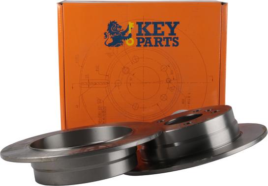 Key Parts KBD4487 - Тормозной диск autosila-amz.com