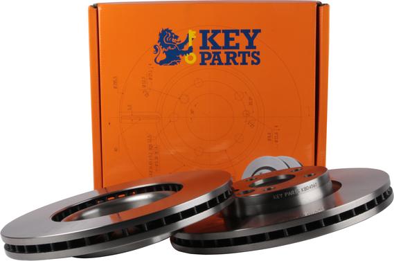 Key Parts KBD4567 - Тормозной диск autosila-amz.com