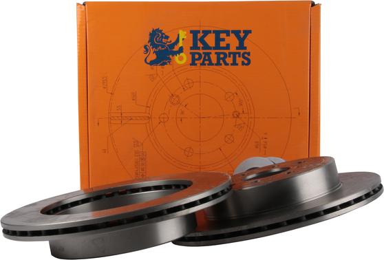 Key Parts KBD4512 - Тормозной диск autosila-amz.com