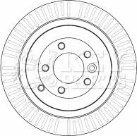 Key Parts KBD4533 - Тормозной диск autosila-amz.com