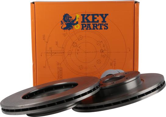 Key Parts KBD4579 - Тормозной диск autosila-amz.com