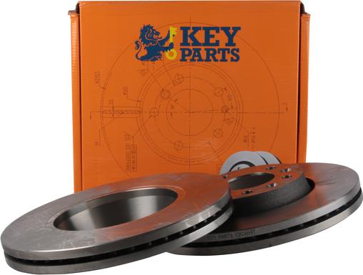 Key Parts KBD4697 - Тормозной диск autosila-amz.com