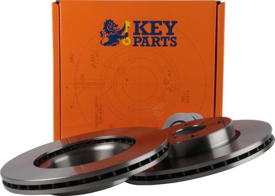 Key Parts KBD4604 - Тормозной диск autosila-amz.com