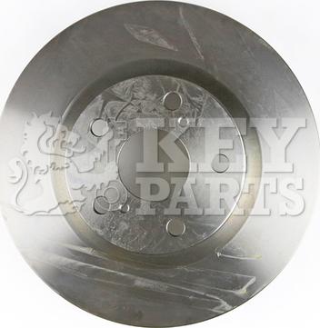 Key Parts KBD4606 - Тормозной диск autosila-amz.com