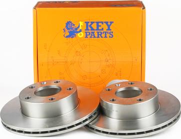 Key Parts KBD4687 - Тормозной диск autosila-amz.com