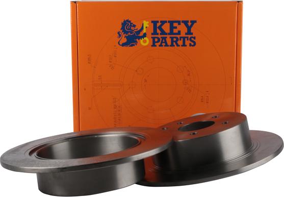 Key Parts KBD4670 - Тормозной диск autosila-amz.com