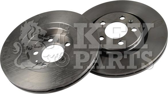 Key Parts KBD4069 - Тормозной диск autosila-amz.com