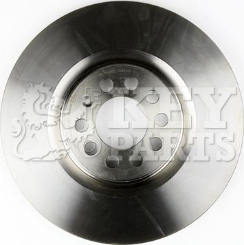 Key Parts KBD4128 - Тормозной диск autosila-amz.com