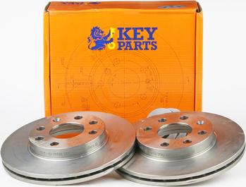Key Parts KBD4858 - Тормозной диск autosila-amz.com