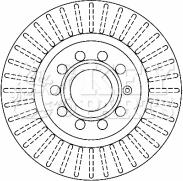 Key Parts KBD4314 - Тормозной диск autosila-amz.com