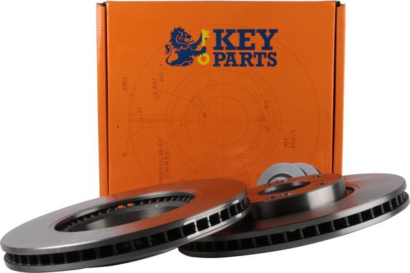 Key Parts KBD4702 - Тормозной диск autosila-amz.com