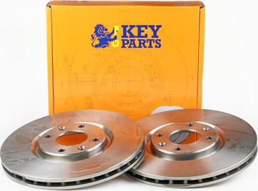 Key Parts KBD4717 - Тормозной диск autosila-amz.com