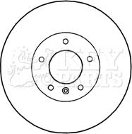 Key Parts KBD4782 - Тормозной диск autosila-amz.com