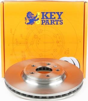 Key Parts KBD5819S - Тормозной диск autosila-amz.com