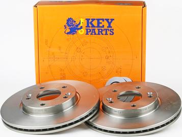 Key Parts KBD5278 - Тормозной диск autosila-amz.com
