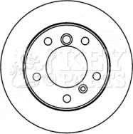 Key Parts KBD5778S - Тормозной диск autosila-amz.com