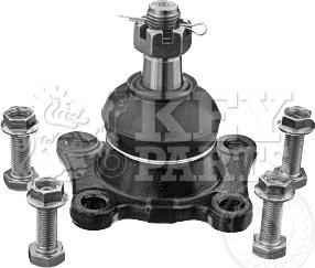 Key Parts KBJ5327 - Шаровая опора, несущий / направляющий шарнир autosila-amz.com