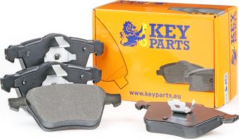 Key Parts KBP1928 - Тормозные колодки, дисковые, комплект autosila-amz.com