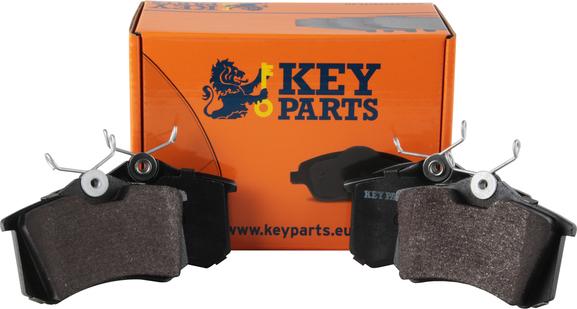 Key Parts KBP1512 - Тормозные колодки, дисковые, комплект autosila-amz.com