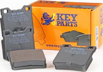 Key Parts KBP1537 - Тормозные колодки, дисковые, комплект autosila-amz.com