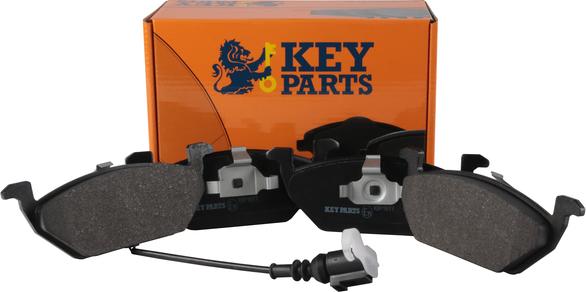 Key Parts KBP1617 - Тормозные колодки, дисковые, комплект autosila-amz.com