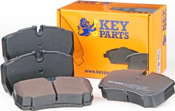 Key Parts KBP1863 - Тормозные колодки, дисковые, комплект autosila-amz.com
