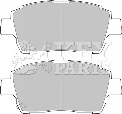 Roulunds Rubber 2740.02 - Тормозные колодки, дисковые, комплект autosila-amz.com