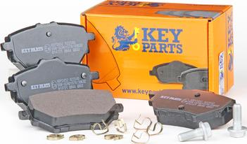 Key Parts KBP2452 - Тормозные колодки, дисковые, комплект autosila-amz.com