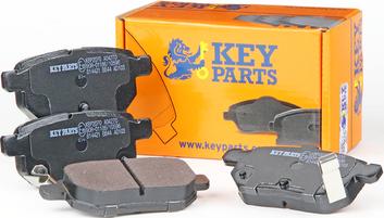 Key Parts KBP2070 - Тормозные колодки, дисковые, комплект autosila-amz.com