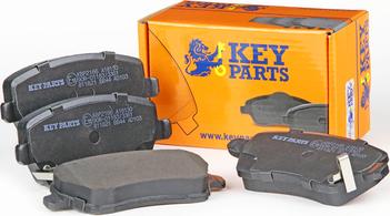 Key Parts KBP2166 - Тормозные колодки, дисковые, комплект autosila-amz.com