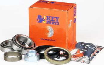 Key Parts KWB904 - Комплект подшипника ступицы колеса autosila-amz.com