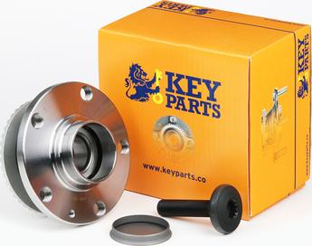 Key Parts KWB906 - Комплект подшипника ступицы колеса autosila-amz.com