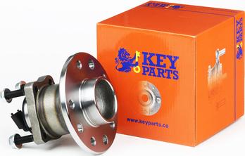 Key Parts KWB975 - Комплект подшипника ступицы колеса autosila-amz.com