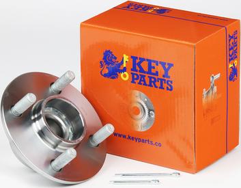 Key Parts KWB599 - Комплект подшипника ступицы колеса autosila-amz.com