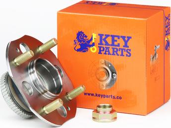 Key Parts KWB654 - Комплект подшипника ступицы колеса autosila-amz.com