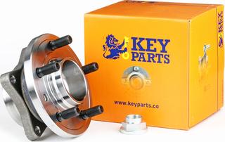 Key Parts KWB1084 - Комплект подшипника ступицы колеса autosila-amz.com